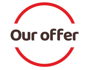 our offer logo